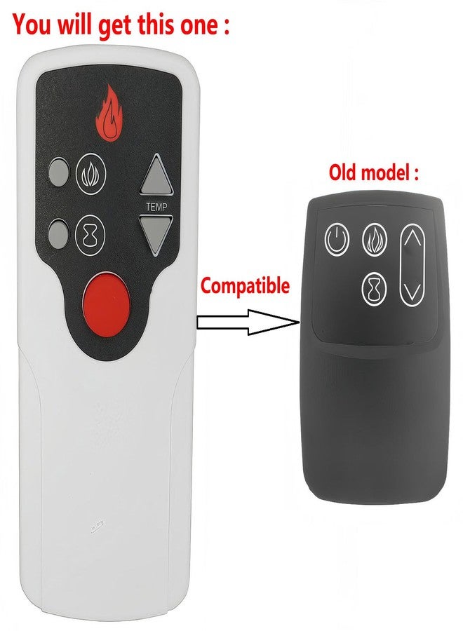 uehba Replacement Remote Control for Twin Star DuraflameFireplace Fireplace 1811332FGL-S 1811332FSL-S 1811332CGL-S 2311332FGL-S 2311332FSL-S 2311332CGL-S 2511332FGL-S 2511332FSL-S 2511332CGL-S - Image 2